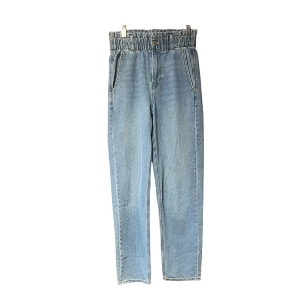 American Eagle Paper Bag High Waisted Mom Jeans